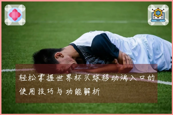 轻松掌握世界杯买球移动端入口的使用技巧与功能解析