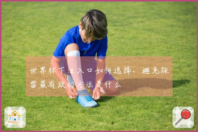 世界杯下注入口如何选择，避免踩雷最有效的方法是什么