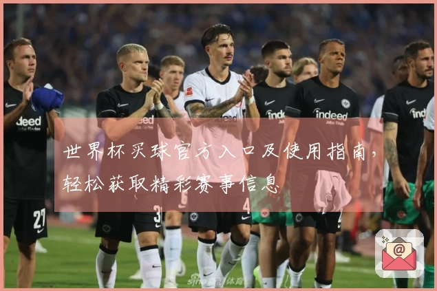 世界杯买球官方入口及使用指南，轻松获取精彩赛事信息